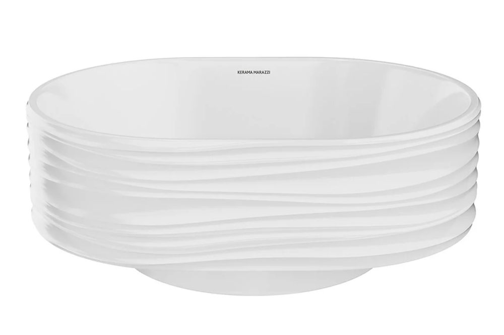 Раковина накладная Kerama Marazzi Artbasin SA.wb.50.WHT белый