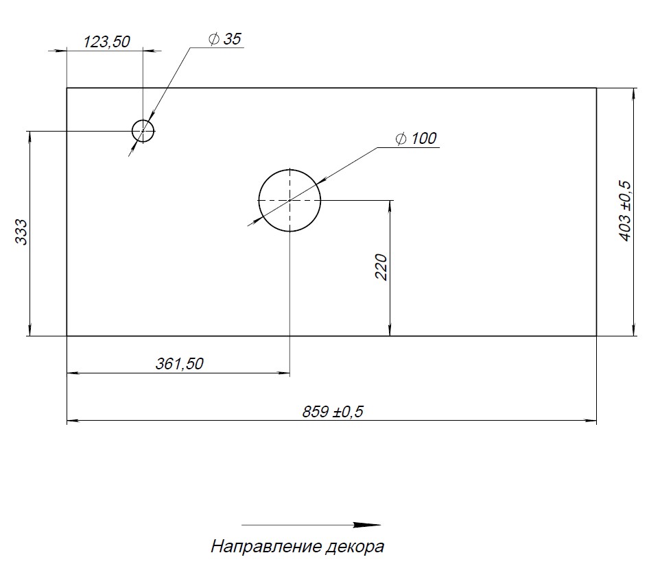 Столешница Aquanet Nova Lite Loft 00261854 90 L TF01 серый