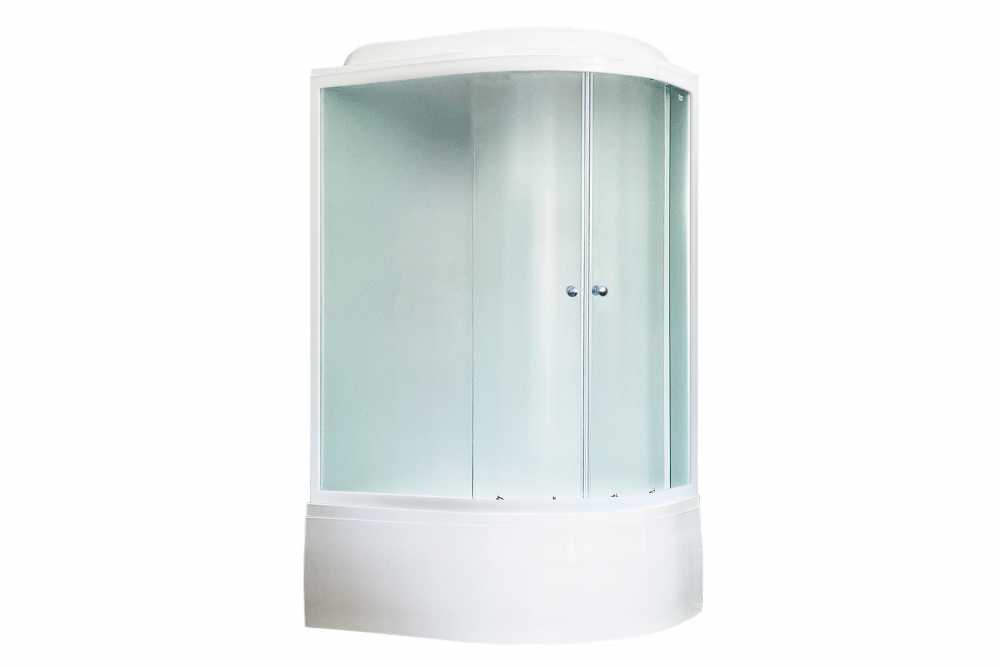 Душевая кабина угловая 120x80x217 см Royal Bath BK RB8120BK5-WC-L