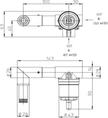 Скрытая часть Bossini Apice Z00548000