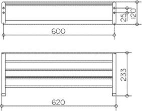 Полотенцедержатель Keuco Elegance new 11675 хром