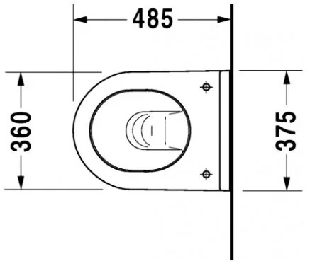 Инсталляция Alcaplast с унитазом Duravit STARCK 3 2227090000, сиденье микролифт, комплект