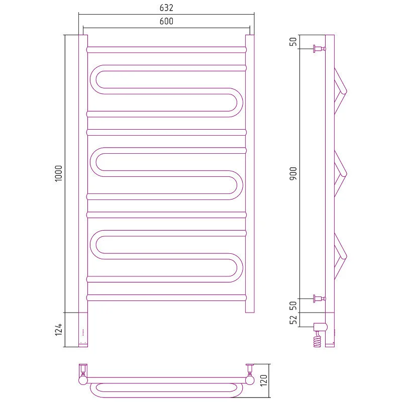 Тумба под раковину Vincea Fine VMC-2F800BT