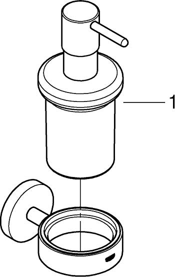 Дозатор жидкого мыла Grohe Essentials 40448001