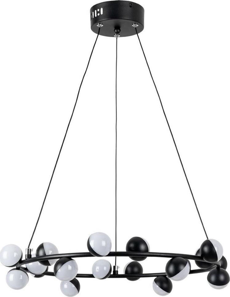 Подвесная светодиодная люстра Arte Lamp Dexter A3619SP-18BK