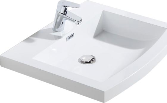 Тумба с раковиной BelBagno Prospero 62 bianco lucido