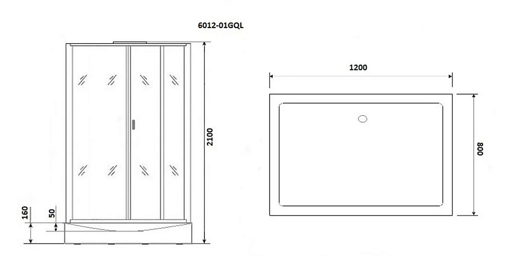 Душевая кабина Niagara Premium NG-6012-01QR