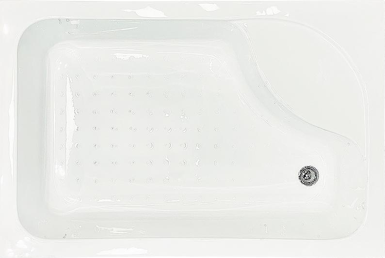 Душевой уголок Royal Bath BP 120x80 RB8120BP-T-BL-R, профиль черный стекло прозрачное