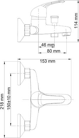 Комплект для ванной Wasserkraft А31011