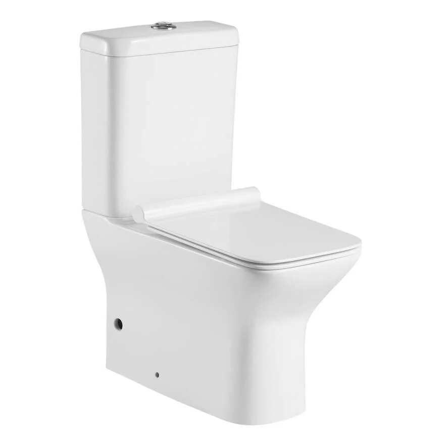 Напольный унитаз BelBagno Romano BB248CPR-P, безободковый