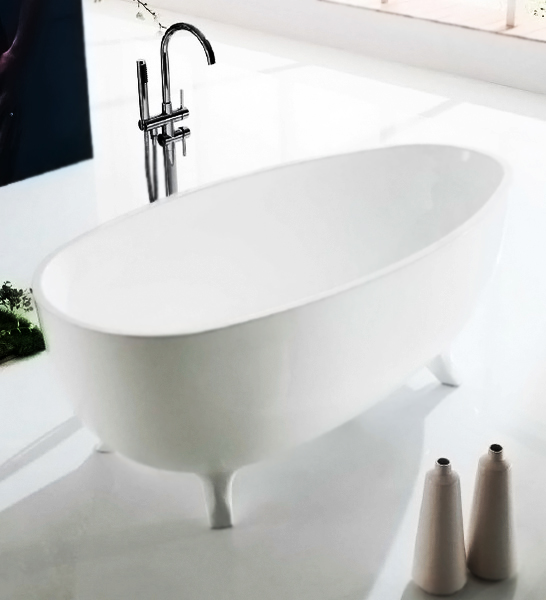 Акриловая ванна BelBagno 170х85 BB42-1700-PERL