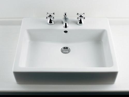 Раковина 60 см Duravit Vero (3 отв. под смеситель) 0452600030