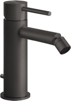 Смеситель для биде Gessi 316 Flessa 54007#707, brushed black metal PVD