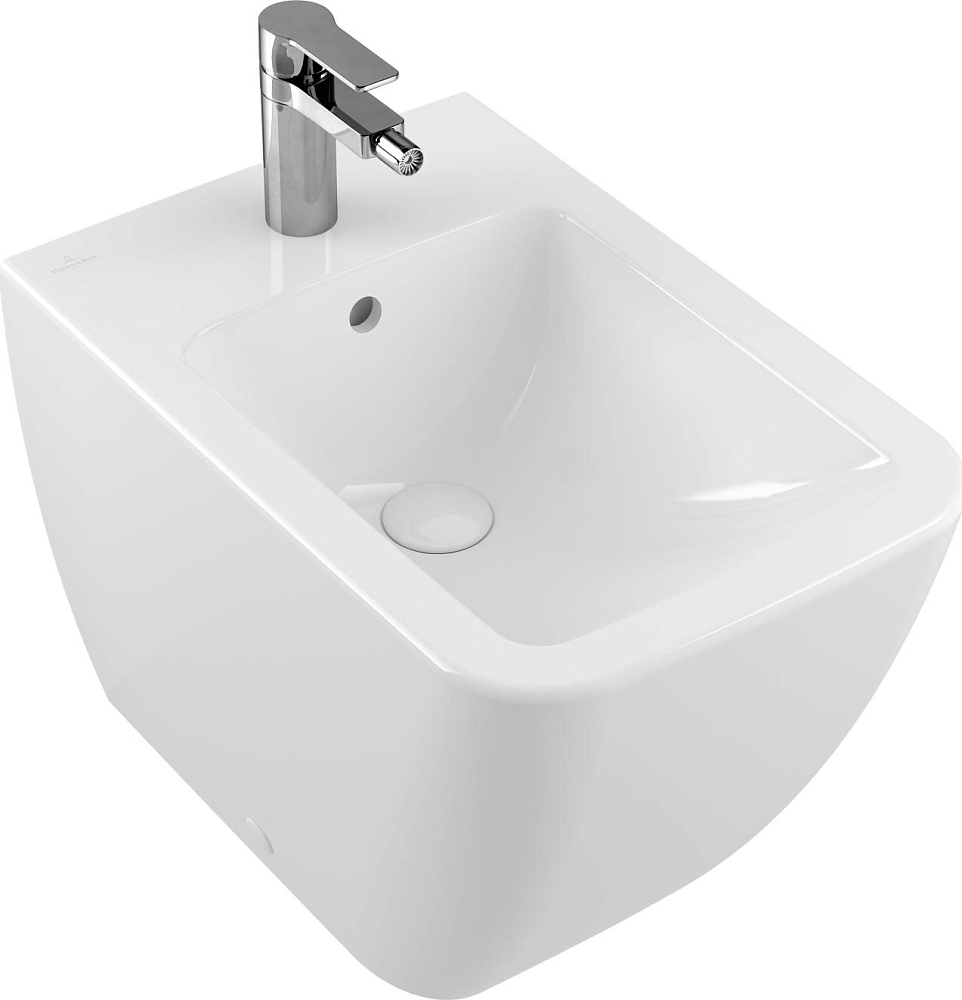 Напольное биде Villeroy & Boch Venticello 4412 00 R1 alpin Ceramicplus