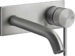 Смеситель для раковины Gessi 316 Meccanica 54288#239, steel brushed