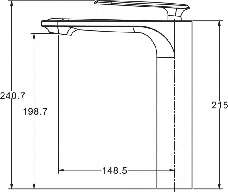 Смеситель для раковины BelBagno Gello GEL-LMC-CRM, хром