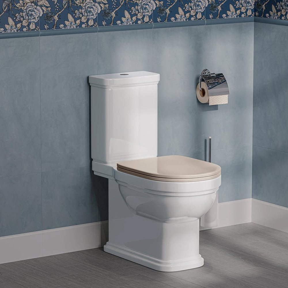 Унитаз-компакт Kerama Marazzi Pompei PO.wc.01, белый