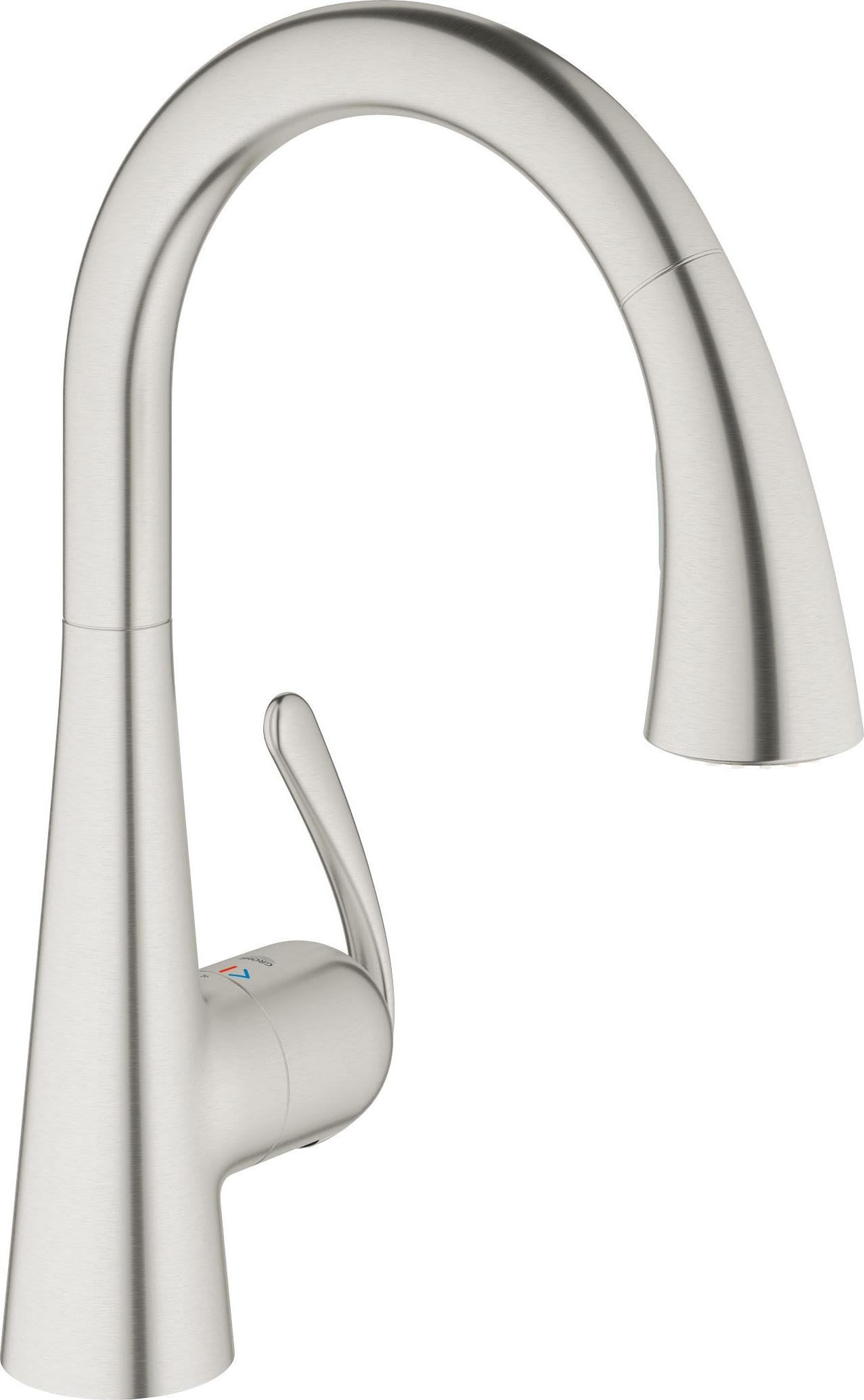 Смеситель с выдвижным изливом Grohe Zedra 32294SD1