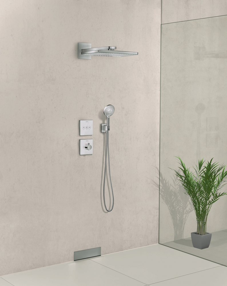 Переключатель потоков Hansgrohe ShowerSelect Trio/Quattro 15764000 на три потребителя, хром