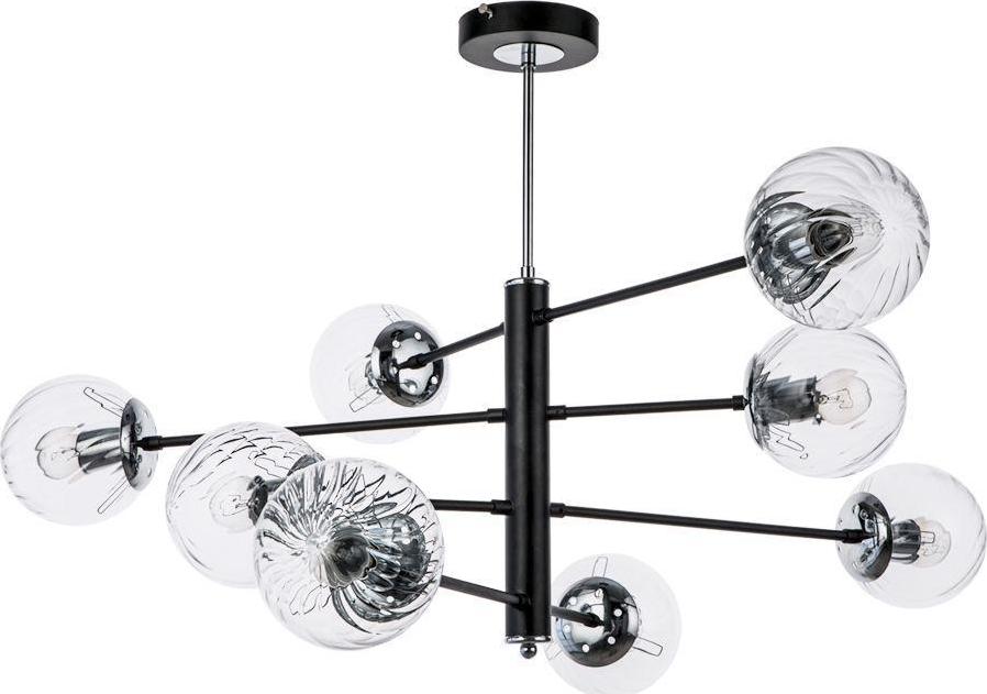 Потолочная люстра Arte Lamp Segin A3566PL-8BK