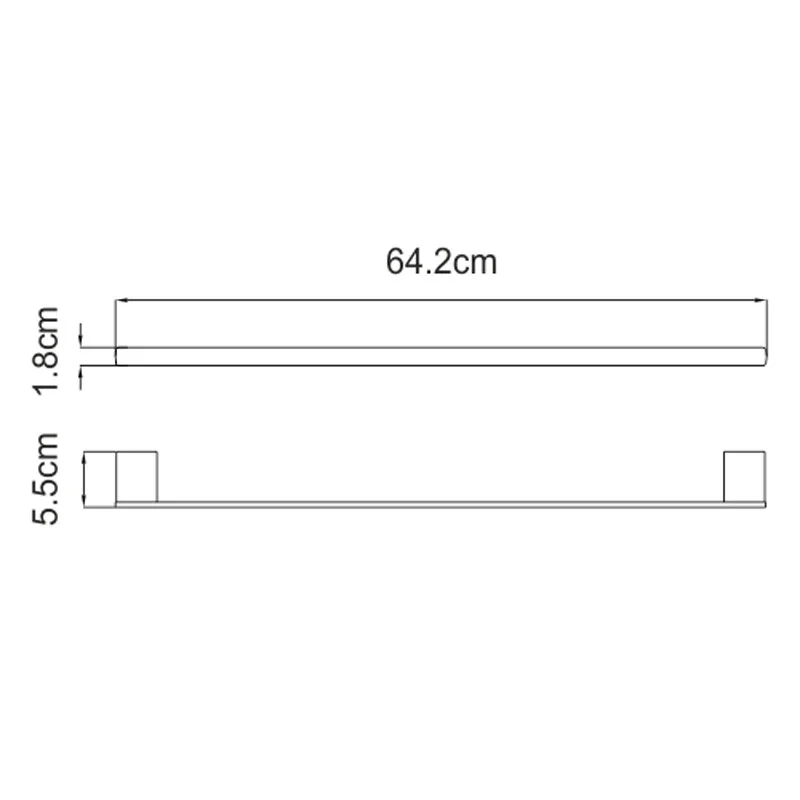 Полотенцедержатель WasserKRAFT Sauer K-7900 K-7930 золото