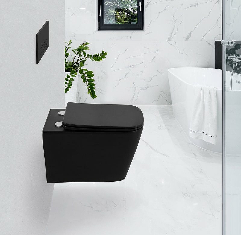 Крышка-сиденье BelBagno Ardente-C BB3202SC-MB с микролифтом, черный матовый