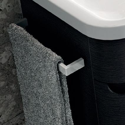 Полотенцедержатель для мебели Berloni Bagno XM05 хром