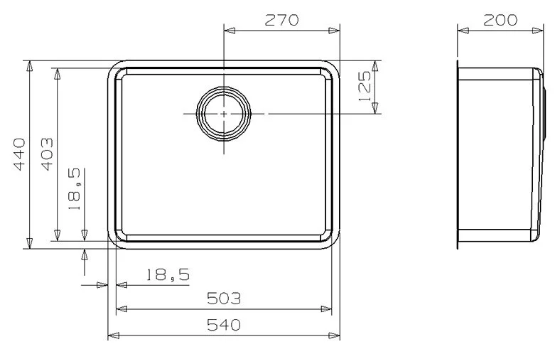 Кухонная мойка Reginox Ohio 38307 хром