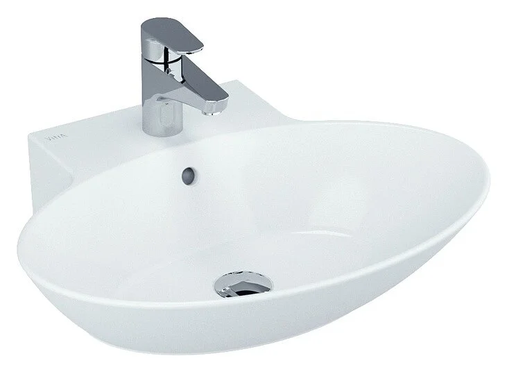 Овальная накладная раковина VitrA Geo 4424B003-0012 60x49.5 см