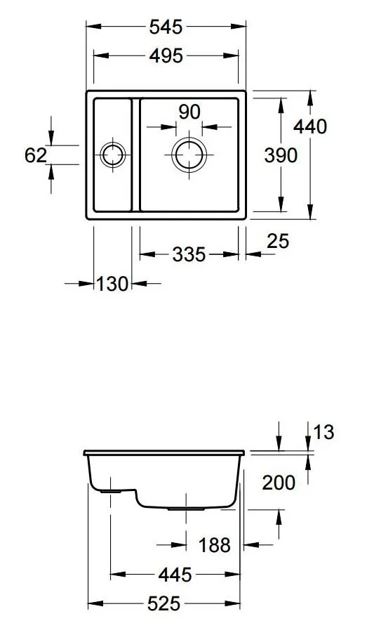 Кухонная мойка Villeroy&Boch Subway 675802R1 белый