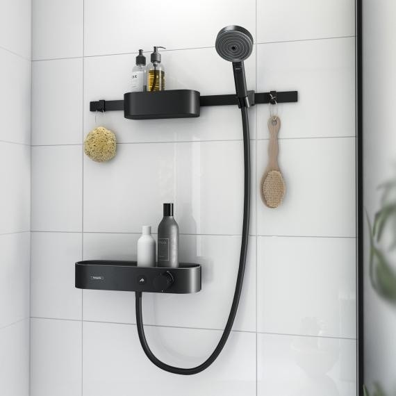 Душевой гарнитур Hansgrohe WallStoris 24291670 черный