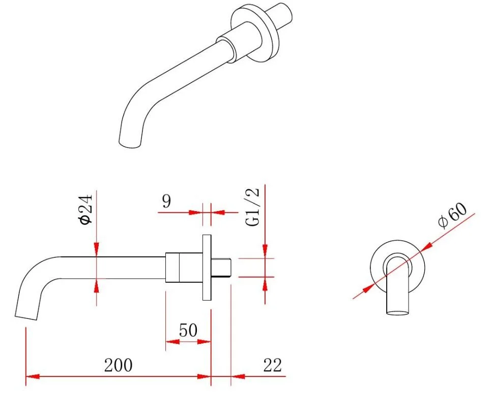 Душевая система Berges Nardis 71008 черный