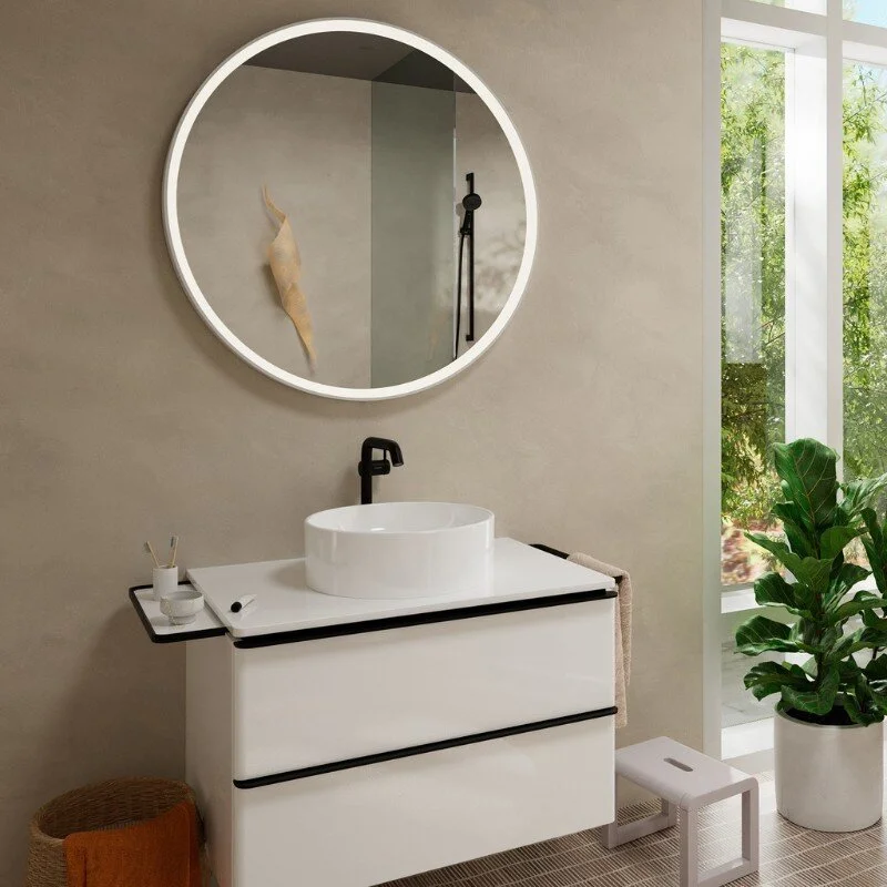 Смеситель для раковины Hansgrohe Tecturis S 73370670 черный