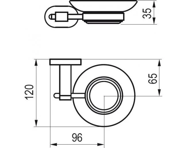 Комплект для ванны Ravak Chrome 70508025 хром