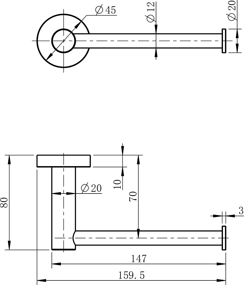 Держатель туалетной бумаги Sapho X-Round XR723, хром