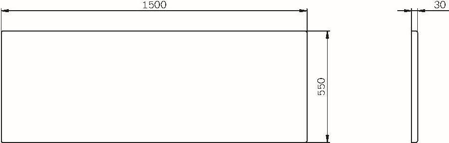 Фронтальная панель для ванны AM.PM Func 150 см W84A-150-070W-P