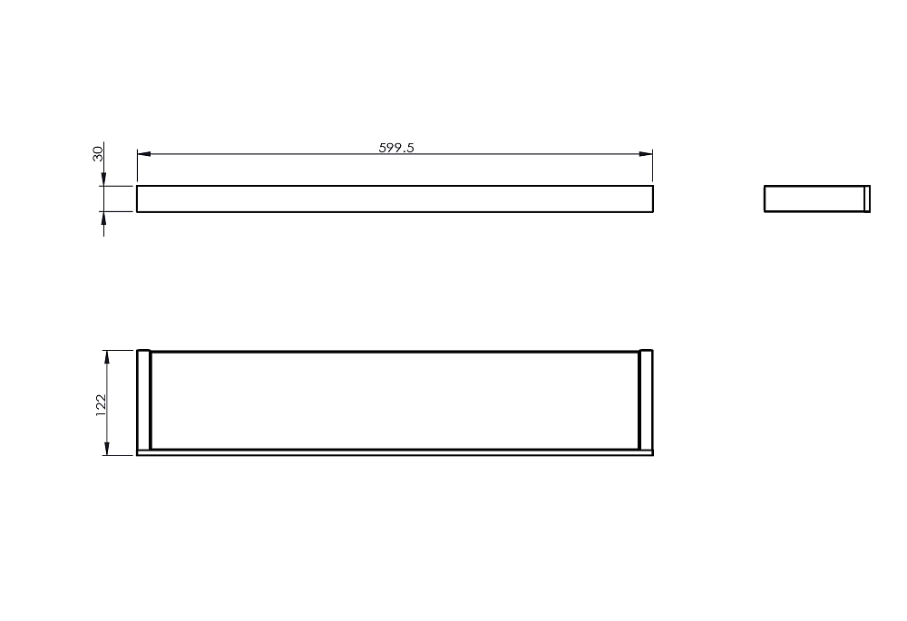 Полка Langberger Accessories 36051A хром