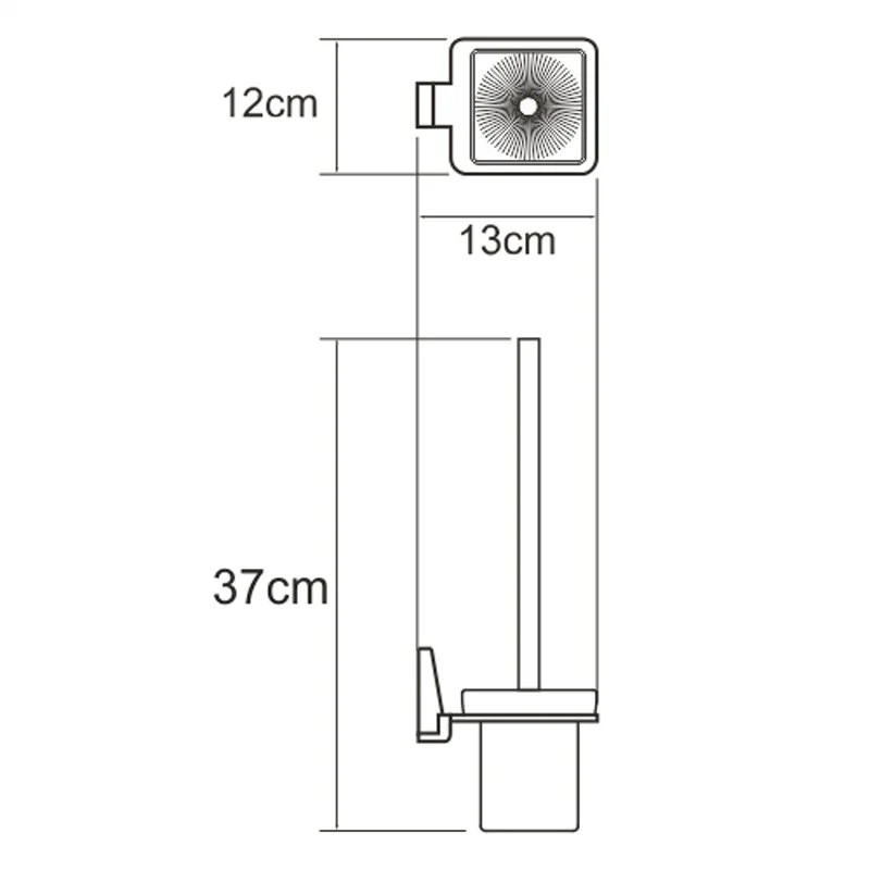 Ёршик WasserKRAFT Lopau К-6000 K-6027 хром;белый