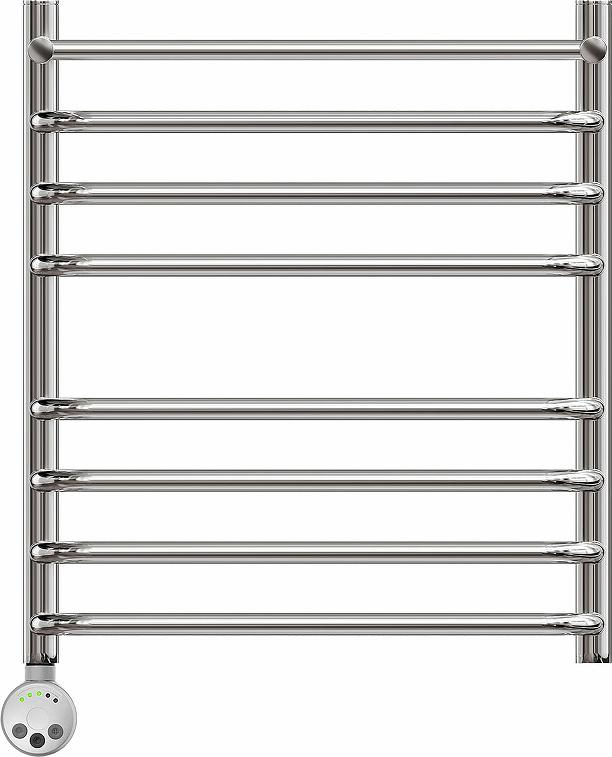 Полотенцесушитель электрический Point PN09156SPE П7 500x600 с полкой левый/правый, хром