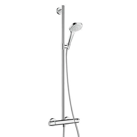 Душевая система Hansgrohe Croma Select E 27248400 хром, белый