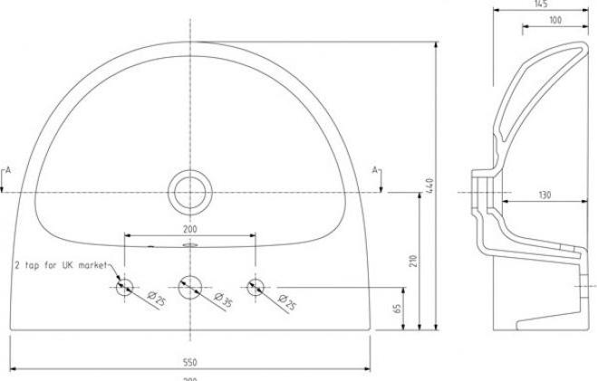 Раковина IFO Special RP710125500