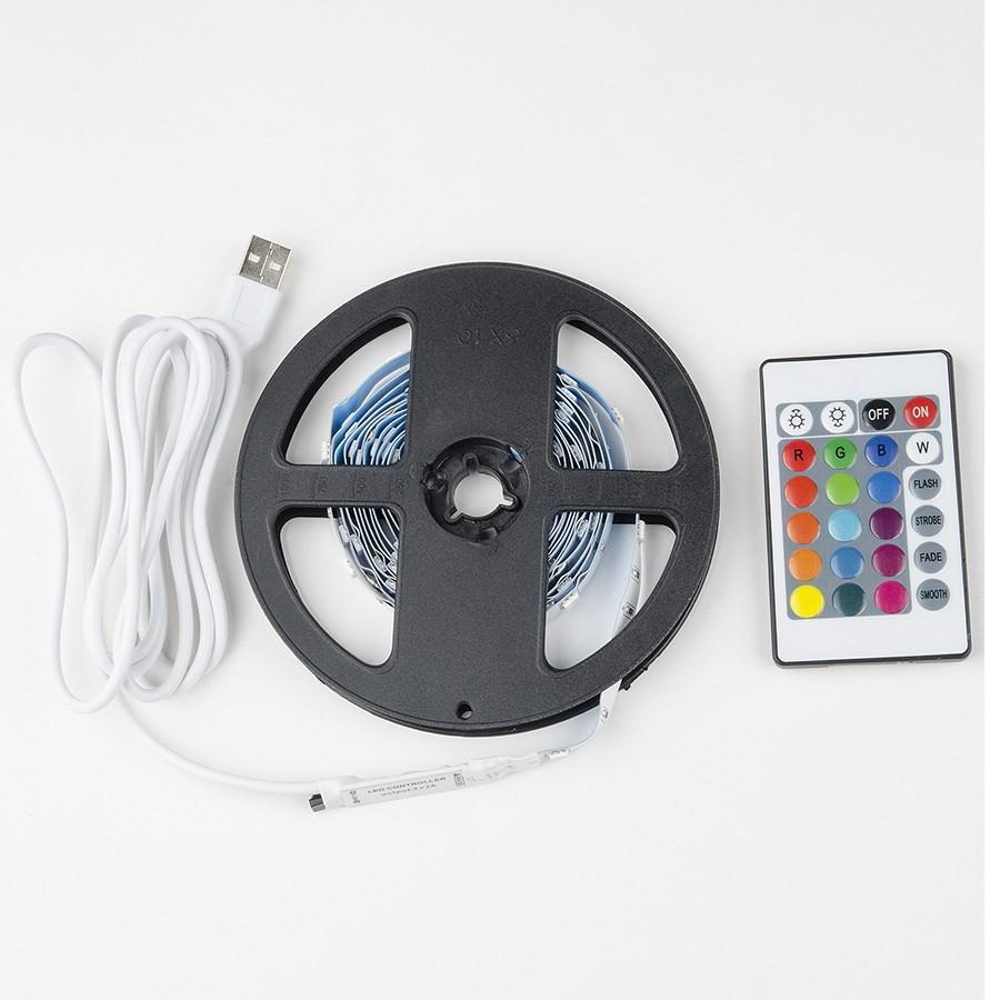 

Светодиодная лента Uniel 4W/m RGB 3M ULS-U12 3M/RGB/1.5M/USB/RC IP20 RUA02C24 UL-00007534