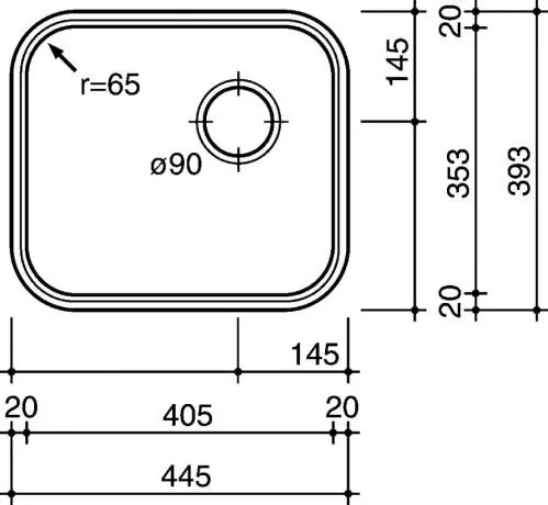 Кухонная мойка Reginox L18 39701 хром