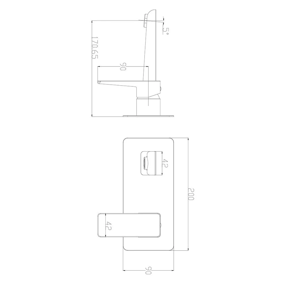 Смеситель для раковины Omnires Parma PM7415CRB хром