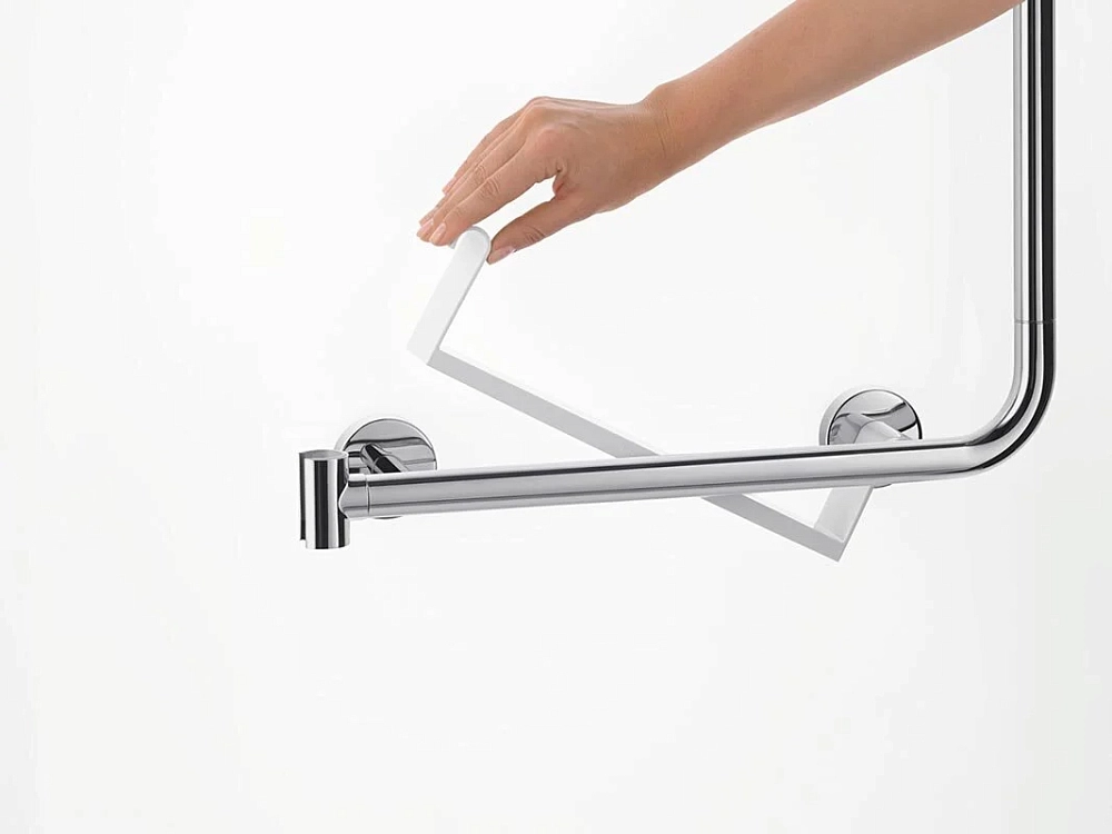 Штанга душевая Hansgrohe Unica Comfort 26404400 хром, белый