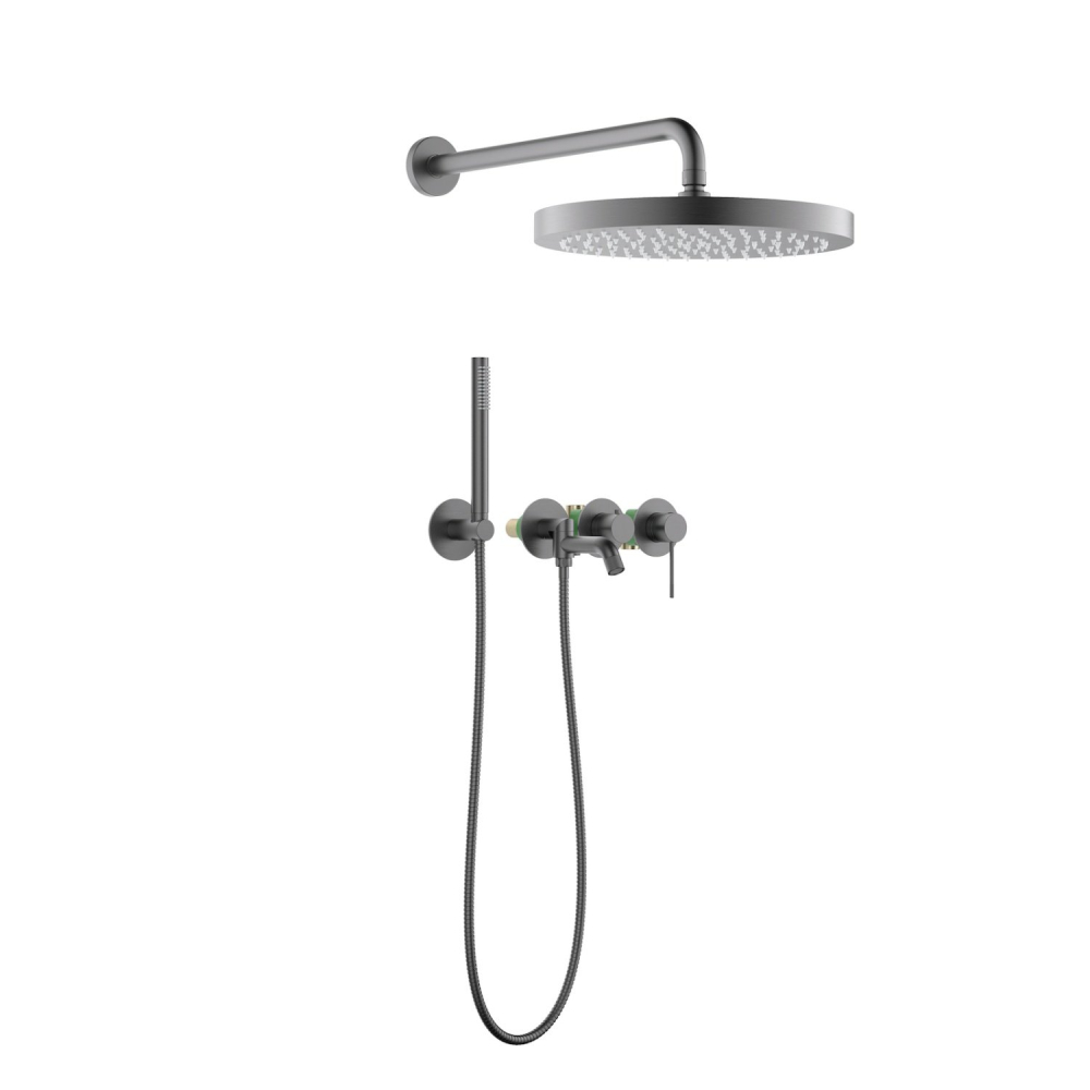 

Душевая система Timo Saona SX-2348/18SM черное золото, Saona