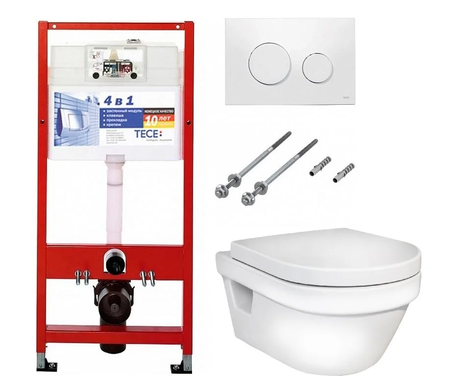 Унитаз с инсталляцией Gustavsberg Hygienic Flush WWS K440920/5G84HR01