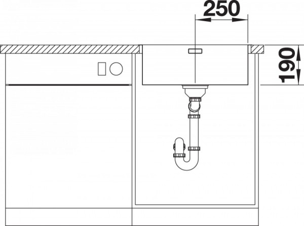 Кухонная мойка Blanco Andano 500-IF 522965