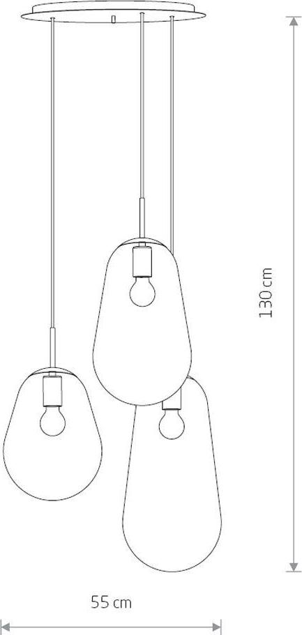 Подвесная люстра Nowodvorski Pear 7794