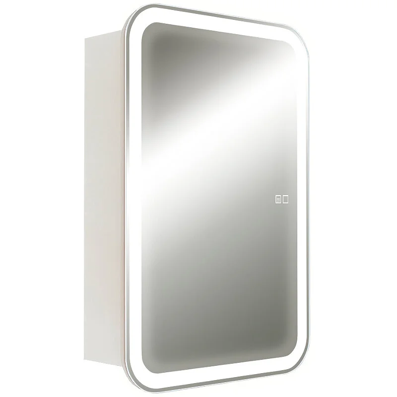 Зеркальный шкаф Silver Mirrors Фиджи LED-00002680 белый